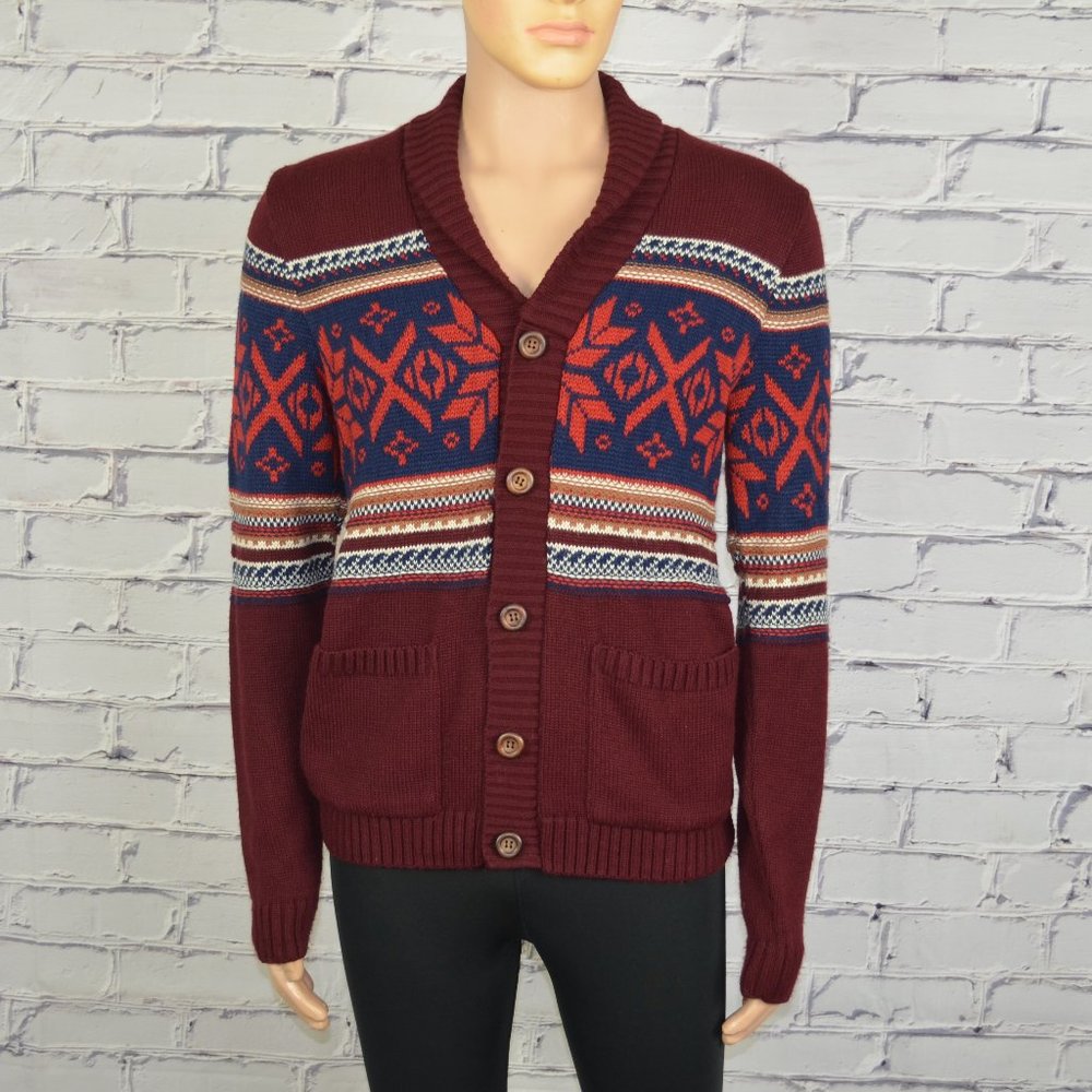 Mens Topman Cardigan Sweater size small